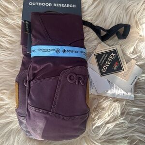 Outdoor Research Team Gore-Tex Mitts Amethyst Medium